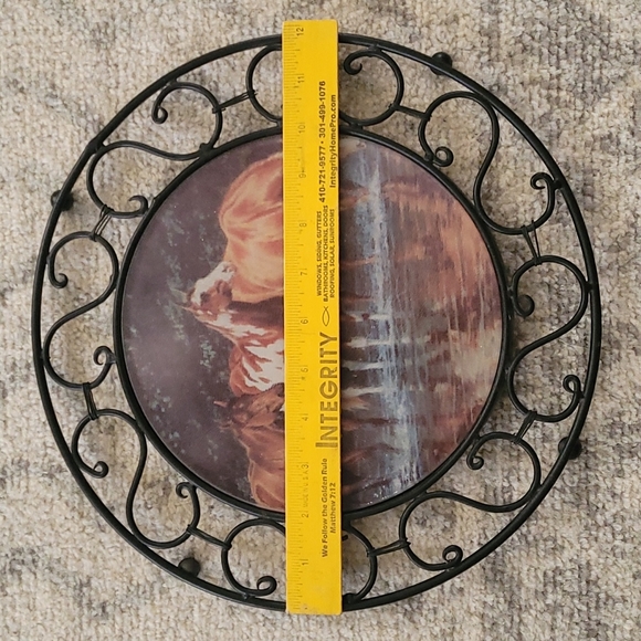 Horse Scene Trivet - Picture 6 of 7